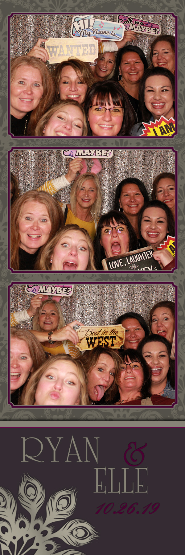 Elle's Wedding | View more photos from the event at gallery.photoboothbillings.com/u/PhotoBoothBillings/Elles-Wedding